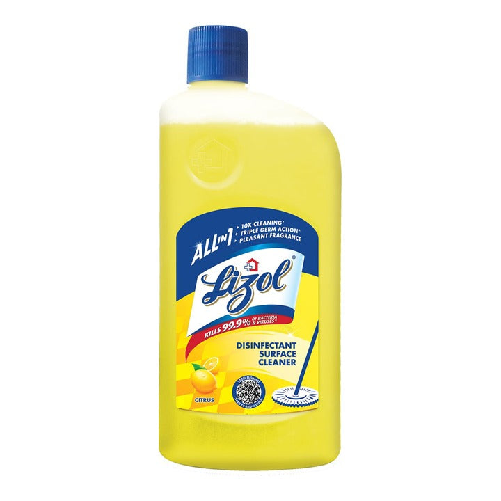 Lizol Disinfectant Surface Cleaner - Citrus : 500 ml