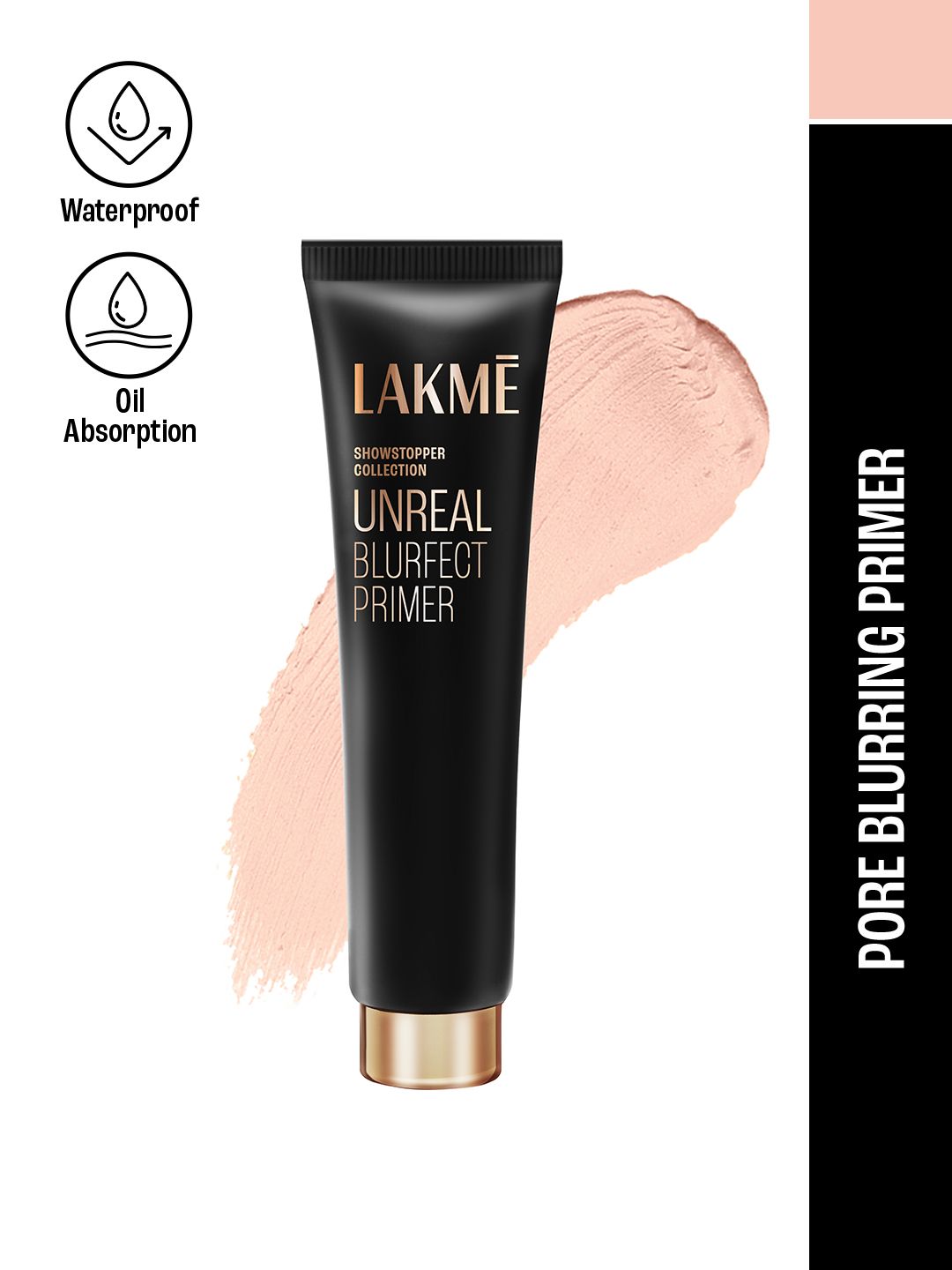 Lakme Unreal Blur Perfect Primer Mattifies & Blurs Pores Lightweight & Waterproof - 30ml