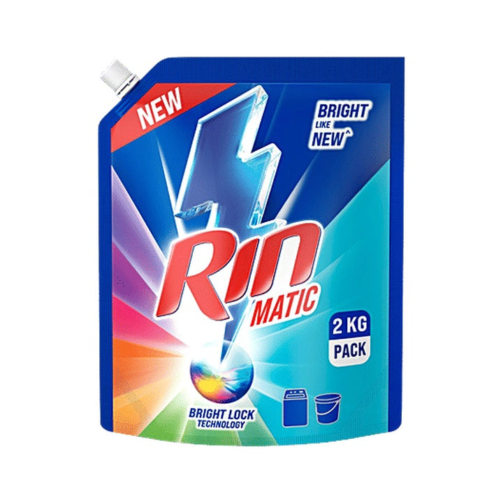 Rin Matic Top Load Liquid Detergent (2 kg)