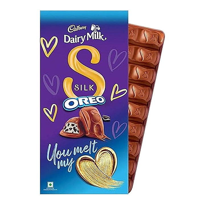 Cadbury Dairy Milk Silk Oreo Chocolate Bar : 124 g