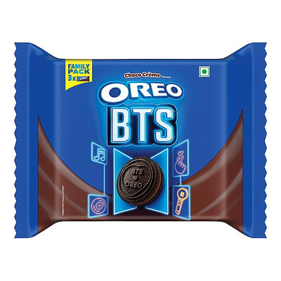 Cadbury Oreo Chocolate Creme Flavoured Sandwich Biscuit : 275.55 g