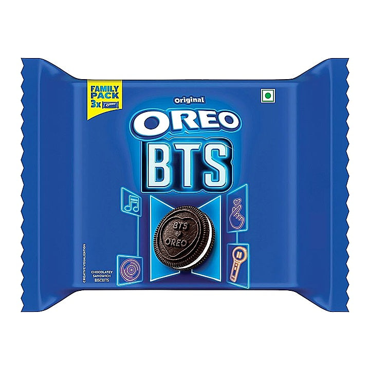 Cadbury Oreo Original Vanilla Creme Flavoured Sandwich Biscuit : 255.75 g