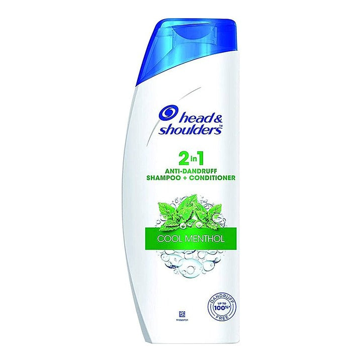 Head & Shoulder 2 In 1 Cool Menthol Shampoo + Conditioner : 180 ml