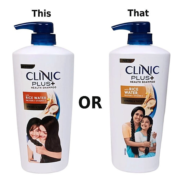 Clinic Plus Strong & Thick Shampoo : 650 ml
