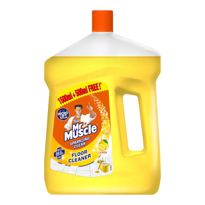 Mr Muscle Lemon Floor Cleaner : 1.5 L