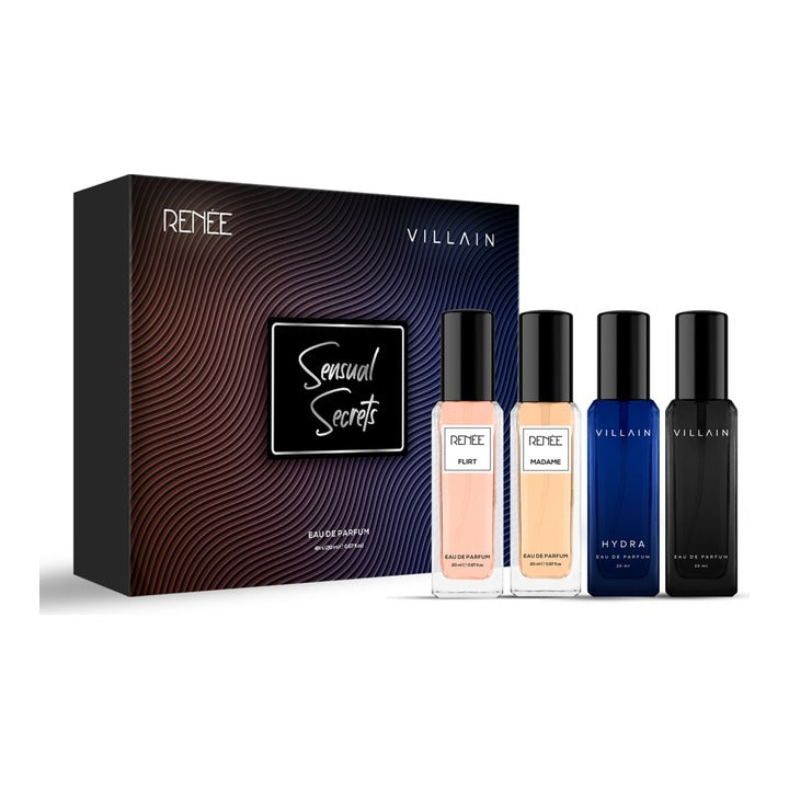 Renee Villain Sensual Secrets Eau De Parfume : 4 x 20 ml