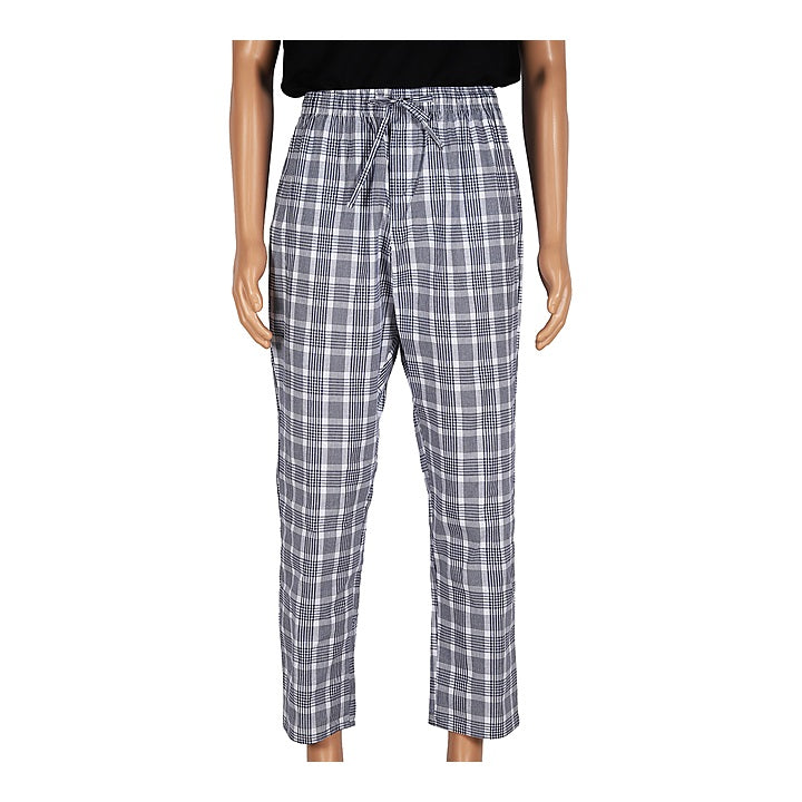 DI COTONE Pyjama checks - Light Blue (L) : 1 Unit