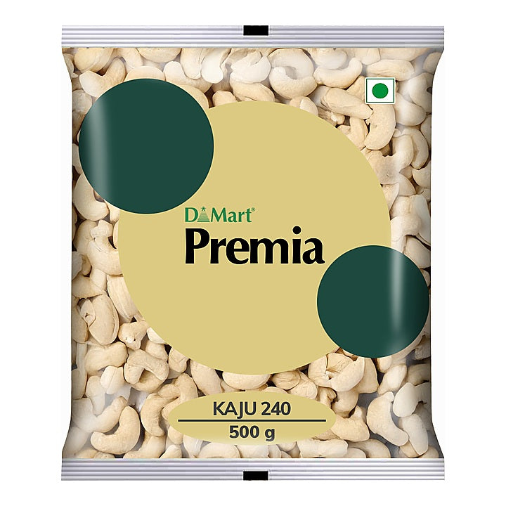 DMart Premia Kaju Special (Cashews) - 240 : 500 g