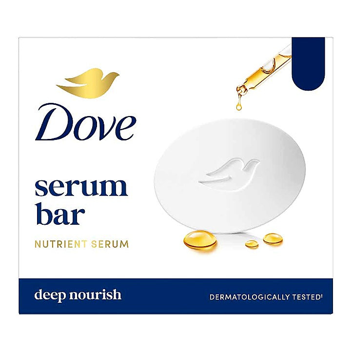 Dove Deep Nourish Serum Bar : 3x125 g
