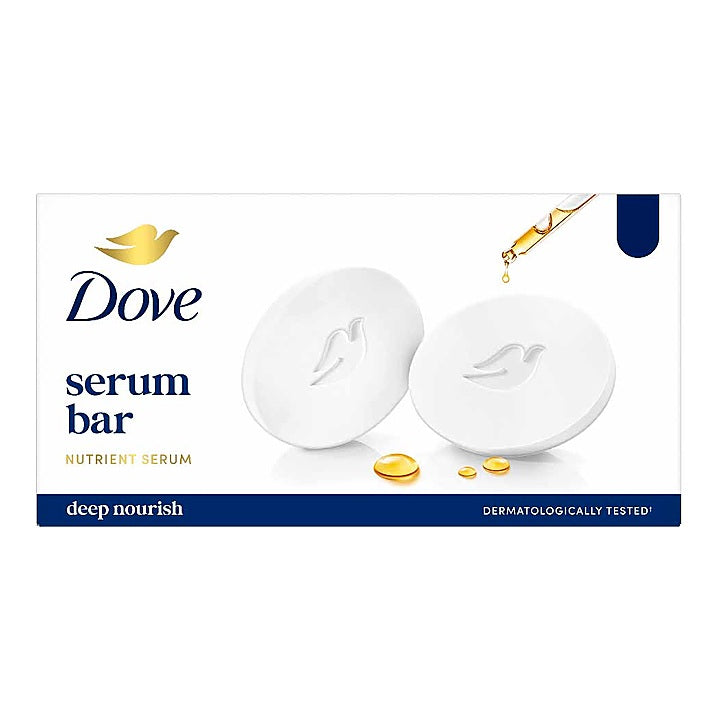 Dove Deep Nourish Serum Bar : 4x125 g