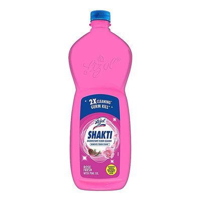 Lizol Shakti Disinfectant Floor Cleaner Rose Fresh : 900 ml
