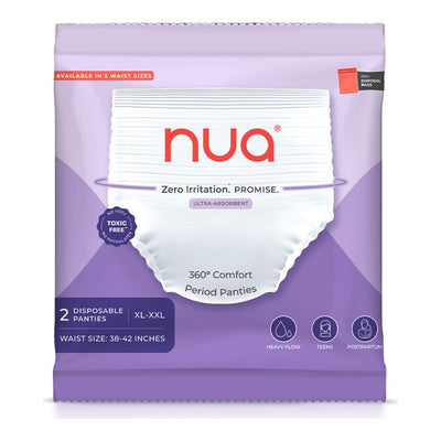 Nua Overnight Period Panty (XL-XXL) : 2 Unit