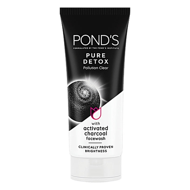 Pond's Bright Miracle Detox Face Wash With Activated Charcoal (100 g)