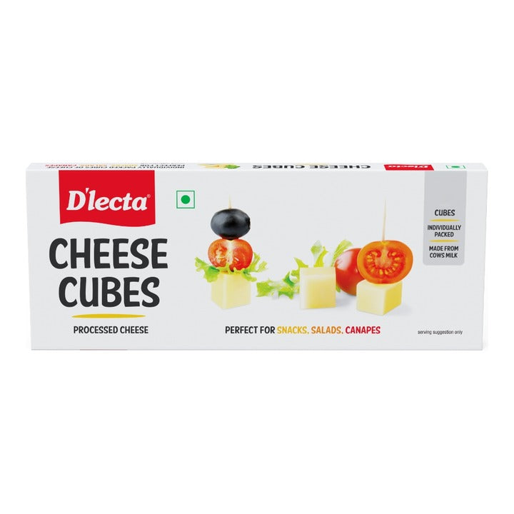 D'lecta Cheese Cubes : 200 g