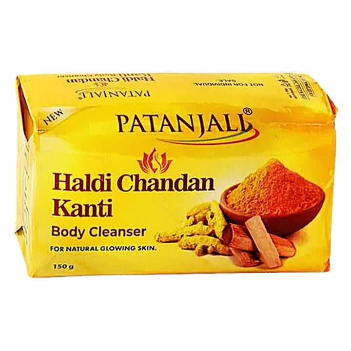 Patanjali Body Cleanser - Haldi Chandan Kanti (150 g)
