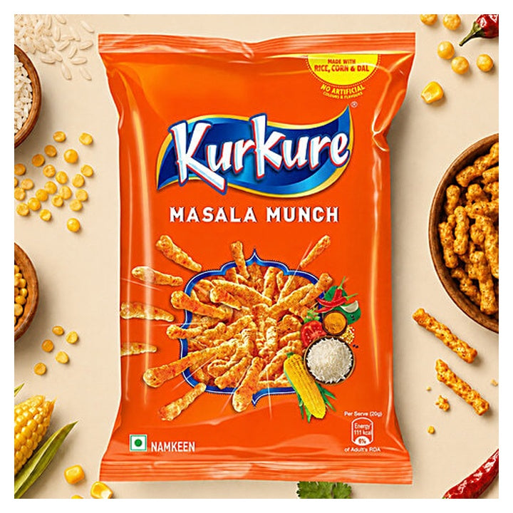 Kurkure Masala Munch Namkeen (94 g)