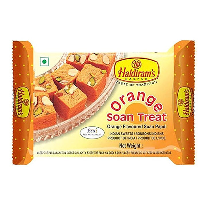 Haldiram's Orange Soan Treat : 250 g