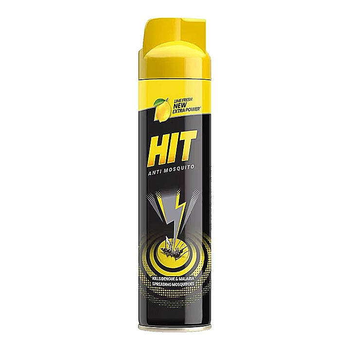 Hit Spray Flying Insect Killer - Lime Fragrance : 625 ml