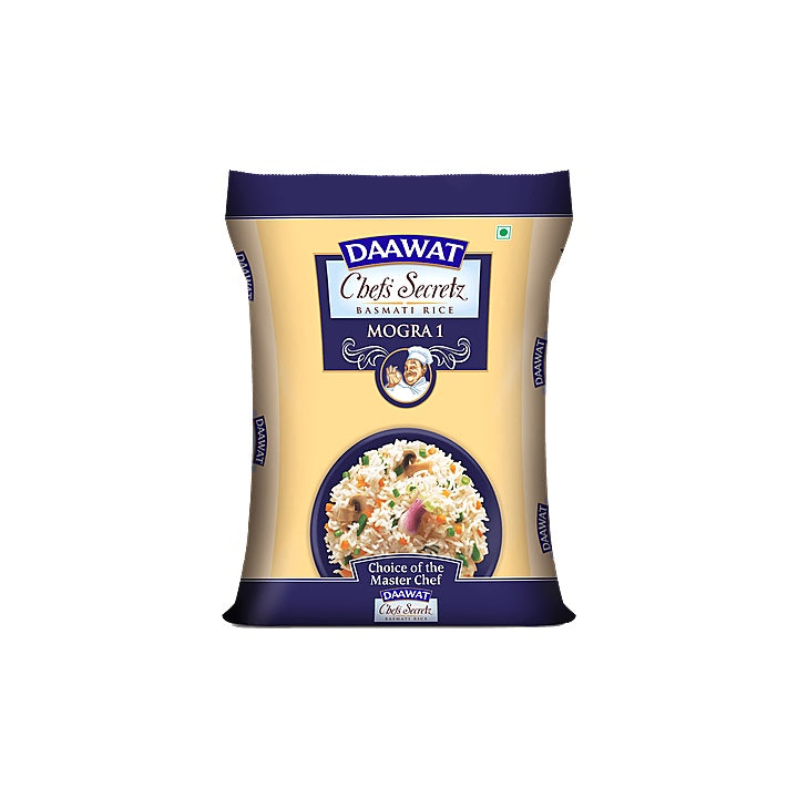 Daawat - Chef's Secretz, Basmati Rice Mogra-1, 30 Kg