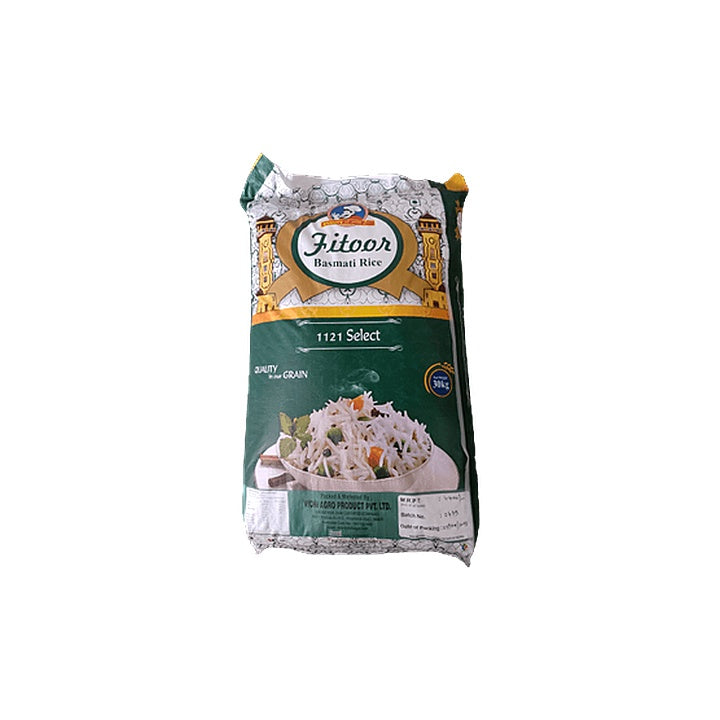 Fitoor - Basmati Rice 1121 Long Grain Sella (XXXL), 30 Kg (Bulk)