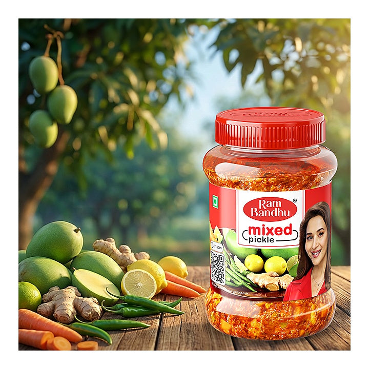 Ram Bandhu - Chef's Choice Mixed Pickle, 5 Kg