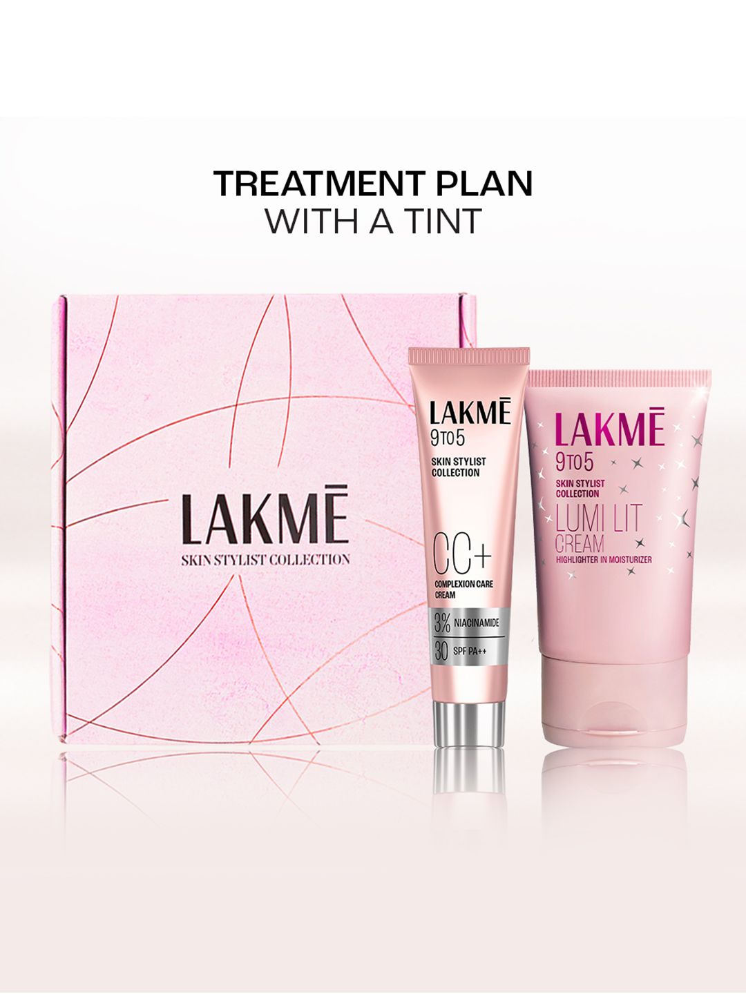 Lakme Festive Gift Box with Lumi Lit Cream 60g & CC Cream 30g