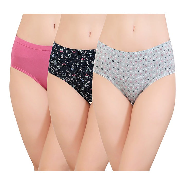 In Shape Ladies Inner Elastic Hipster Panties CMB2 (100 cm) 3 Pieces : 1 Unit
