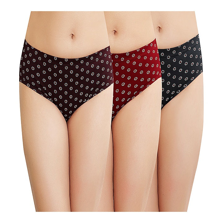 In Shape Ladies Inner Elastic Hipster Panties 439 (110 cm) - 3 Pieces : 1 Unit