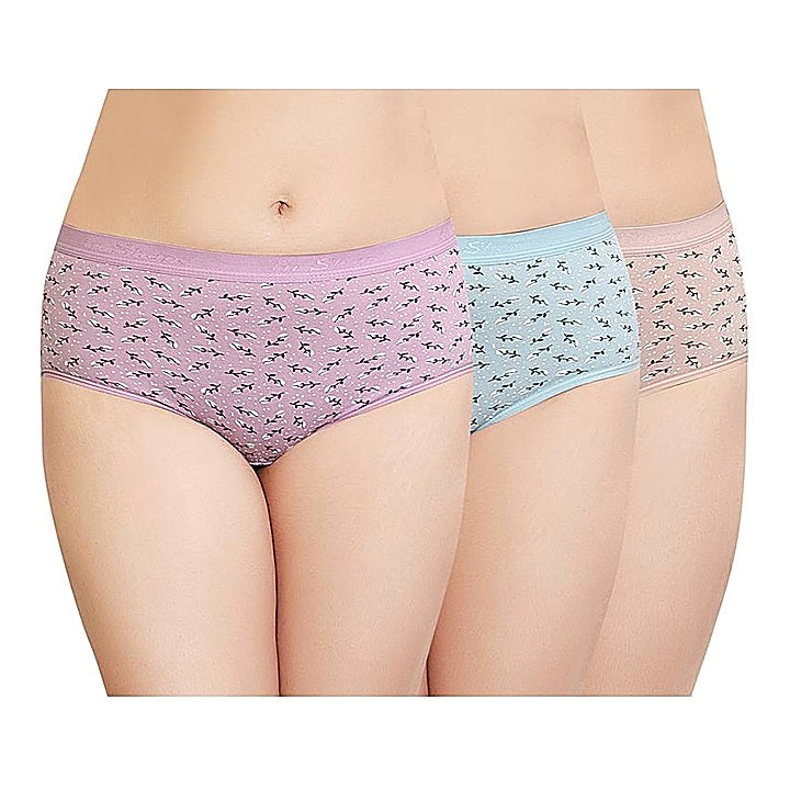 In Shape Ladies Outer Elastic Hipster Panties 434 (100 cm) - 3 Pieces : 1 Unit