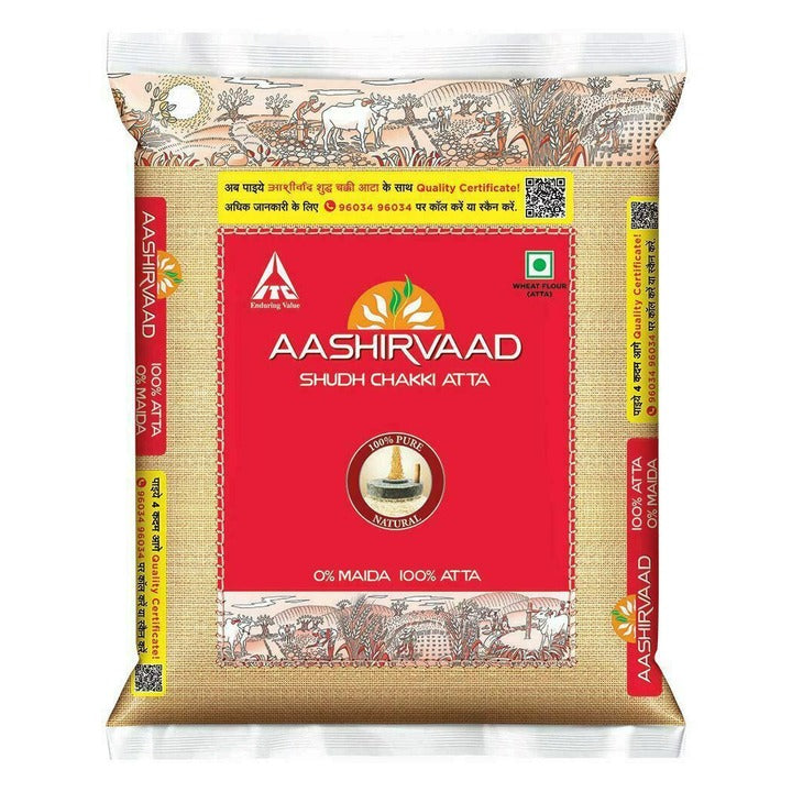 Aashirvaad Shudh Whole Wheat Chakki Atta 5 kg
