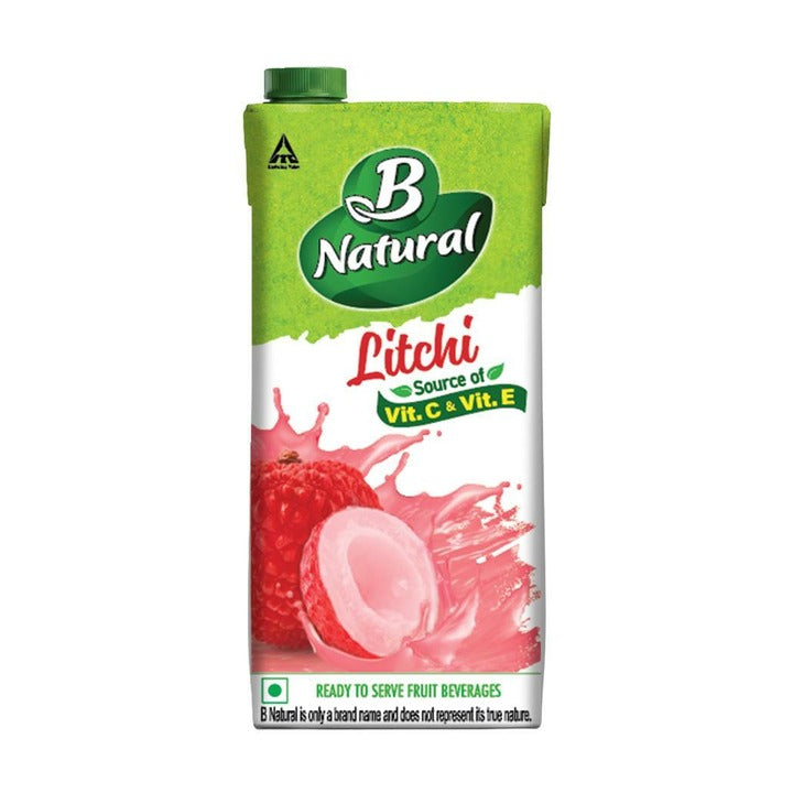 B Natural Litchi Juice 1 L