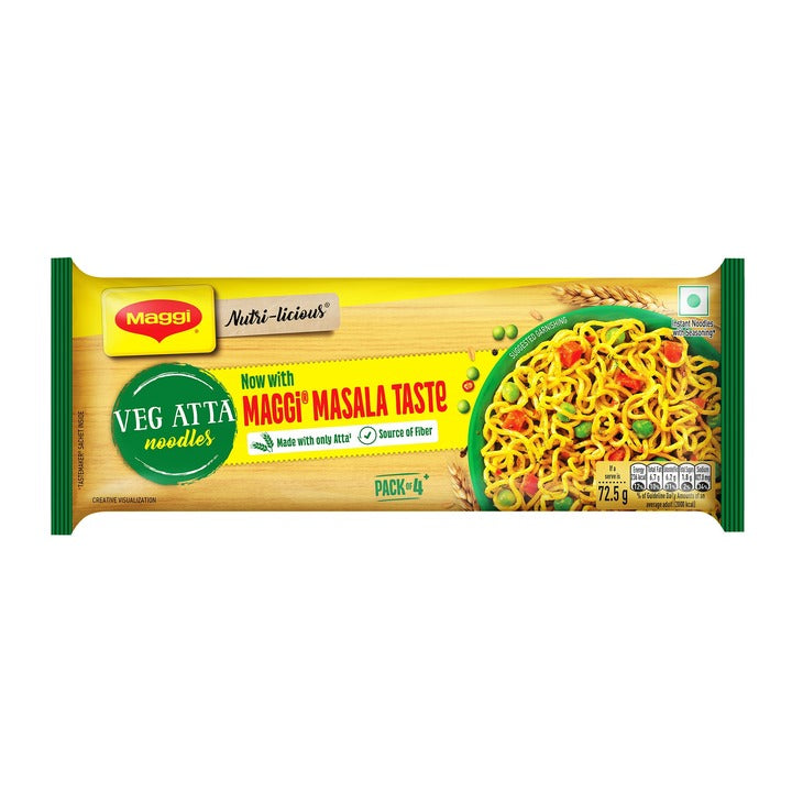 Maggi Nutri-Licious Masala Veg Atta Noodles 290 g