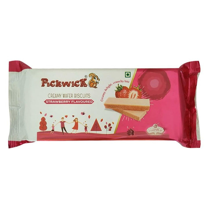 Pickwick Strawberry Creamy Wafer Biscuits 75 g
