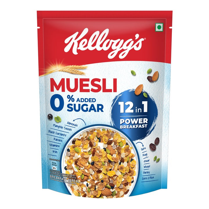 Kellogg's Muesli 0% added Sugar 400 g