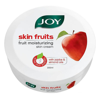 Joy Skin Fruits Fruit Moisturizing Skin Cream with Jojoba & Almond Oil 200 ml