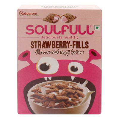 Soulfull Strawberry-Fills Ragi Bites 250 g