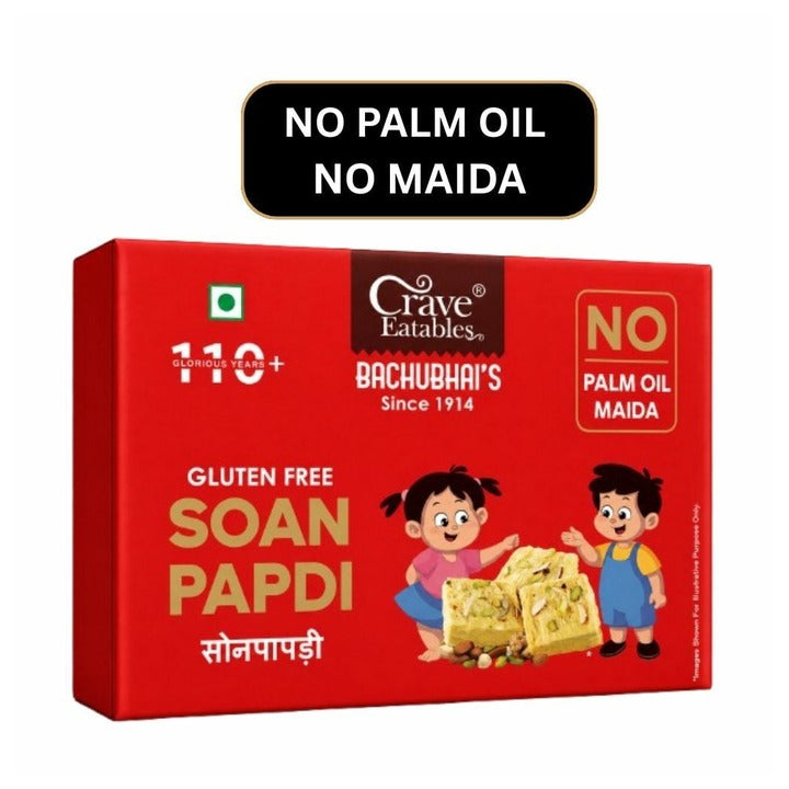 Crave Eatables Gluten Free Soan Papdi 200 g