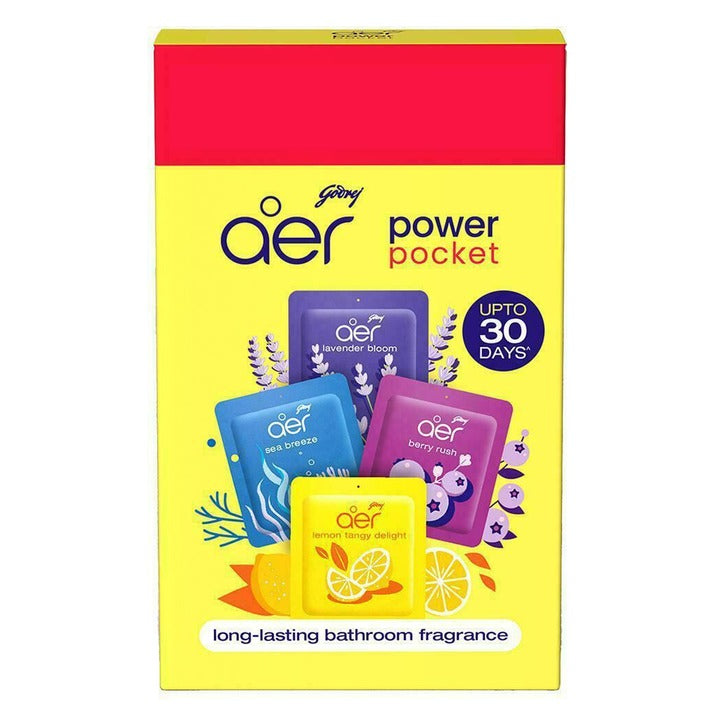 Godrej Aer Power Pocket Assorted 10 g (Pack of 3)