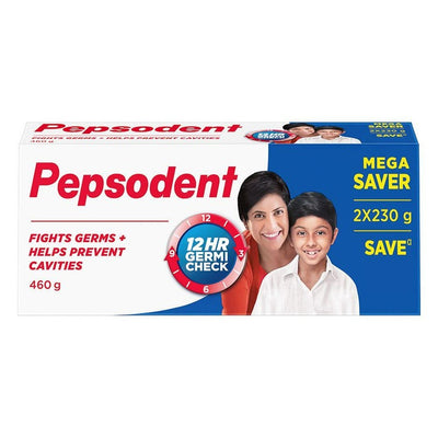 Pepsodent Germicheck Toothpaste Pack (2Nx230 g)
