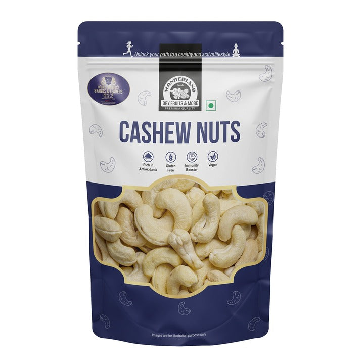 Wonderland Foods Raw Cashews 500 g