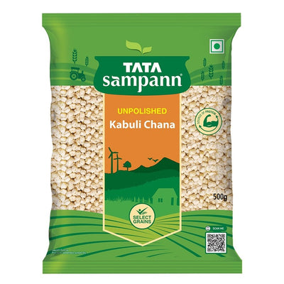 Tata Sampann Unpolished Kabuli Chana 500 g