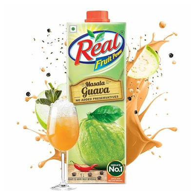 Real Fruit Power Masala Guava Juice 1 L