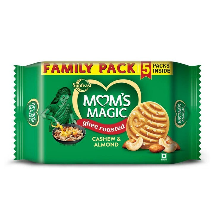 Sunfeast Mom's Magic Nuts Cashew & Almond Cookies 510 g