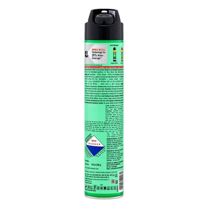 Baygon Lime Scent Mosquito & Fly Killer Spray 625 ml