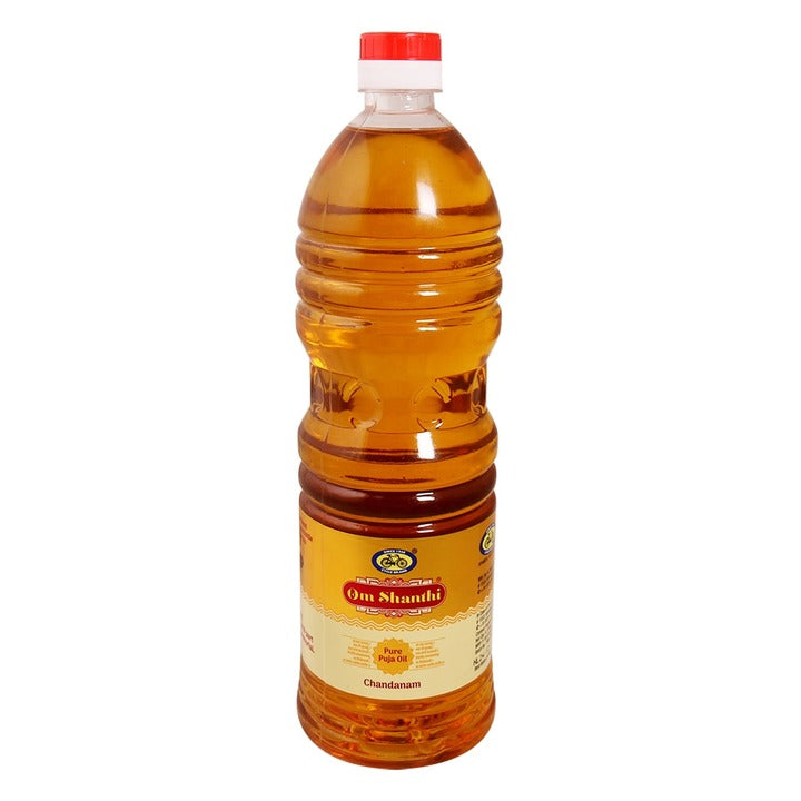 Cycle Om Shanti Chandanam Pooja Oil 1 L