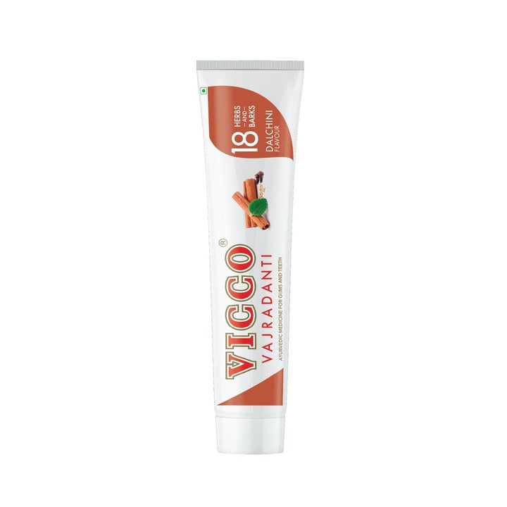 Vicco Vajradanti Dalchini/Cinnamon Flavor Toothpaste 160 g