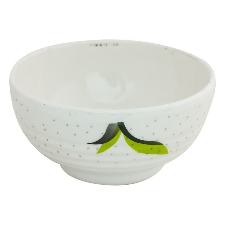 Wood & Kemp Flora White Vegetable Bowl 200 ml