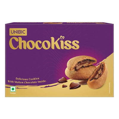 Unibic Choco Kiss Centre Filled Cookies 250 g