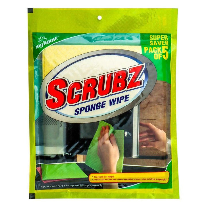My Home Scrubz Sponge Wipe 5 pcs
