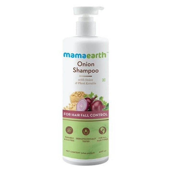 Mamaearth Hair Fall Control Onion Shampoo 400 ml